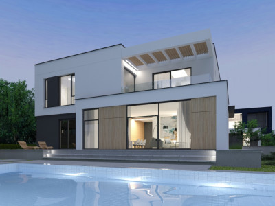 SNAGOV-CIOFLICENI, VILA NOUA CU VEDERE LA LAC, 5 CAMERE, FINALIZARE 2025!