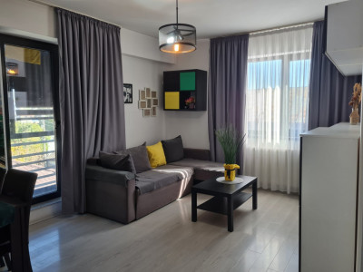 BUCURESTII NOI - SOS CHITILEI, 2 CAMERE MOBILAT UTILAT, BALCON INCHIS, PARCARE!