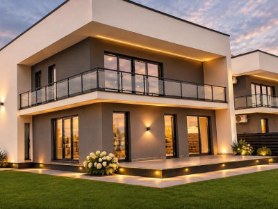 CORBEANCA - OSTRATU, VILA MODERNA 180 MP , DORMITOR PARTER, 4 BAI, TEREN 700 MP!